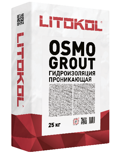 Гидроизоляция на цементной основе OSMOGROUT, LITOKOL, 25 кг мешок